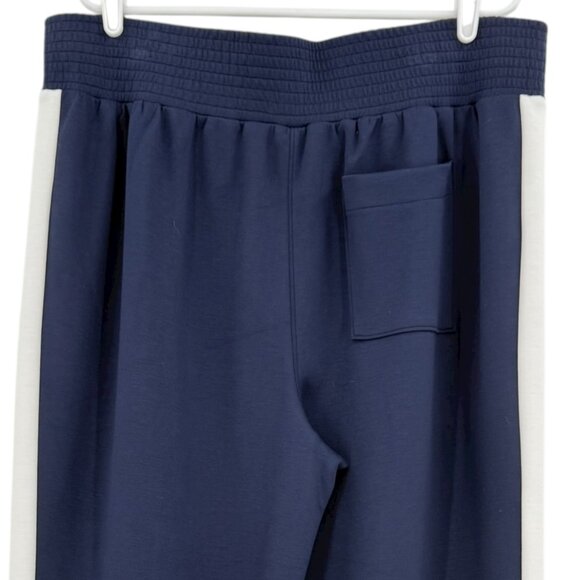 Stylus Womens Navy Platoon/White High-Rise Wide Leg Pants XXL Wide Waistband NWT - Picture 4 of 12